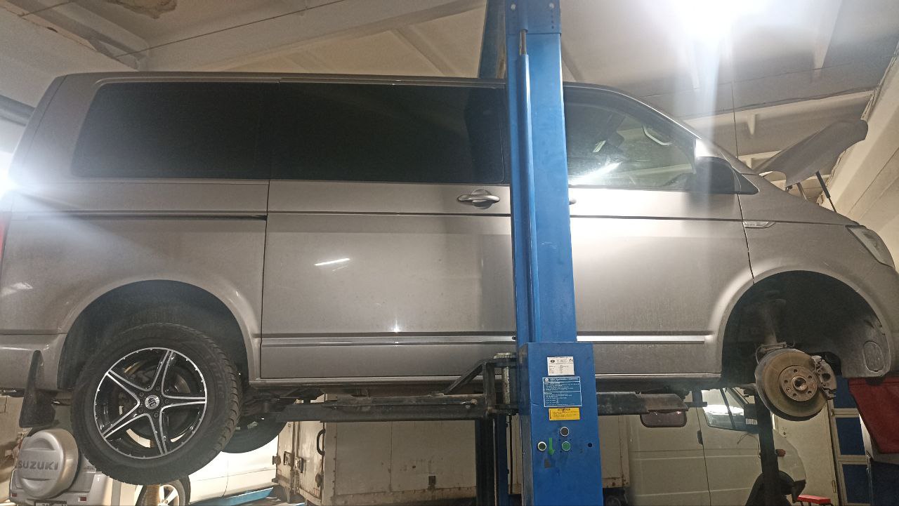 Volkswagen Caravelle - Ремонт АКПП — срез шлицев дифференциала